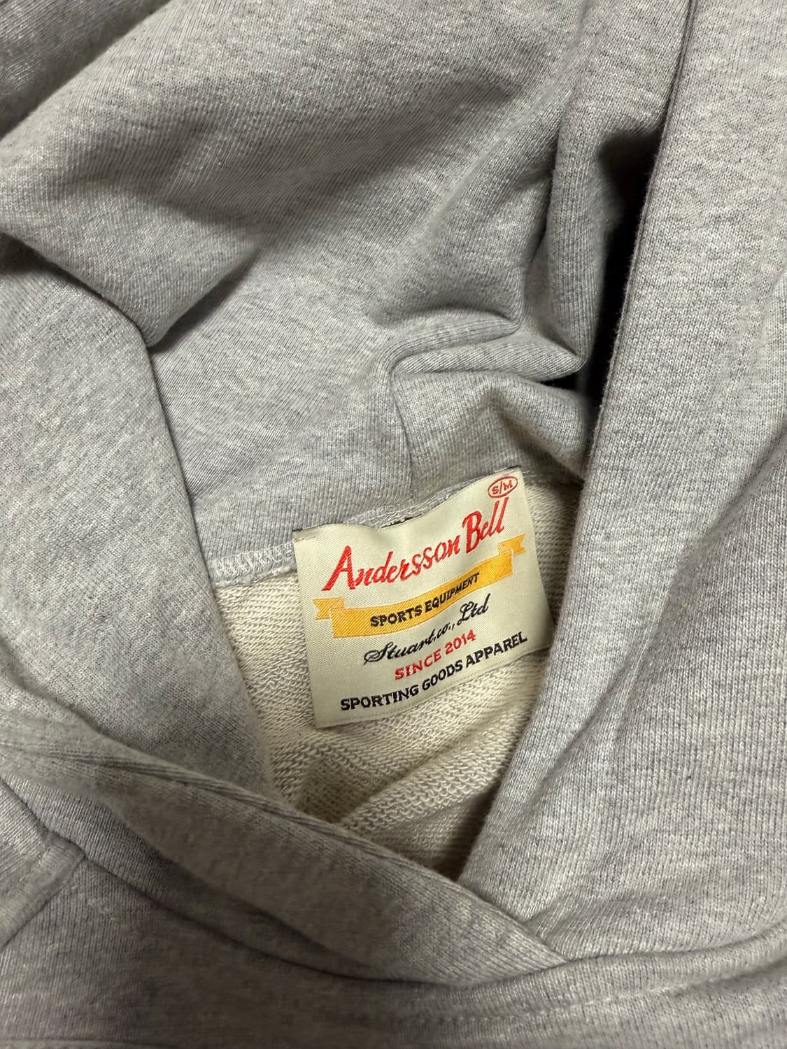 앤더슨벨 컷아웃 후드티 상품이미지4