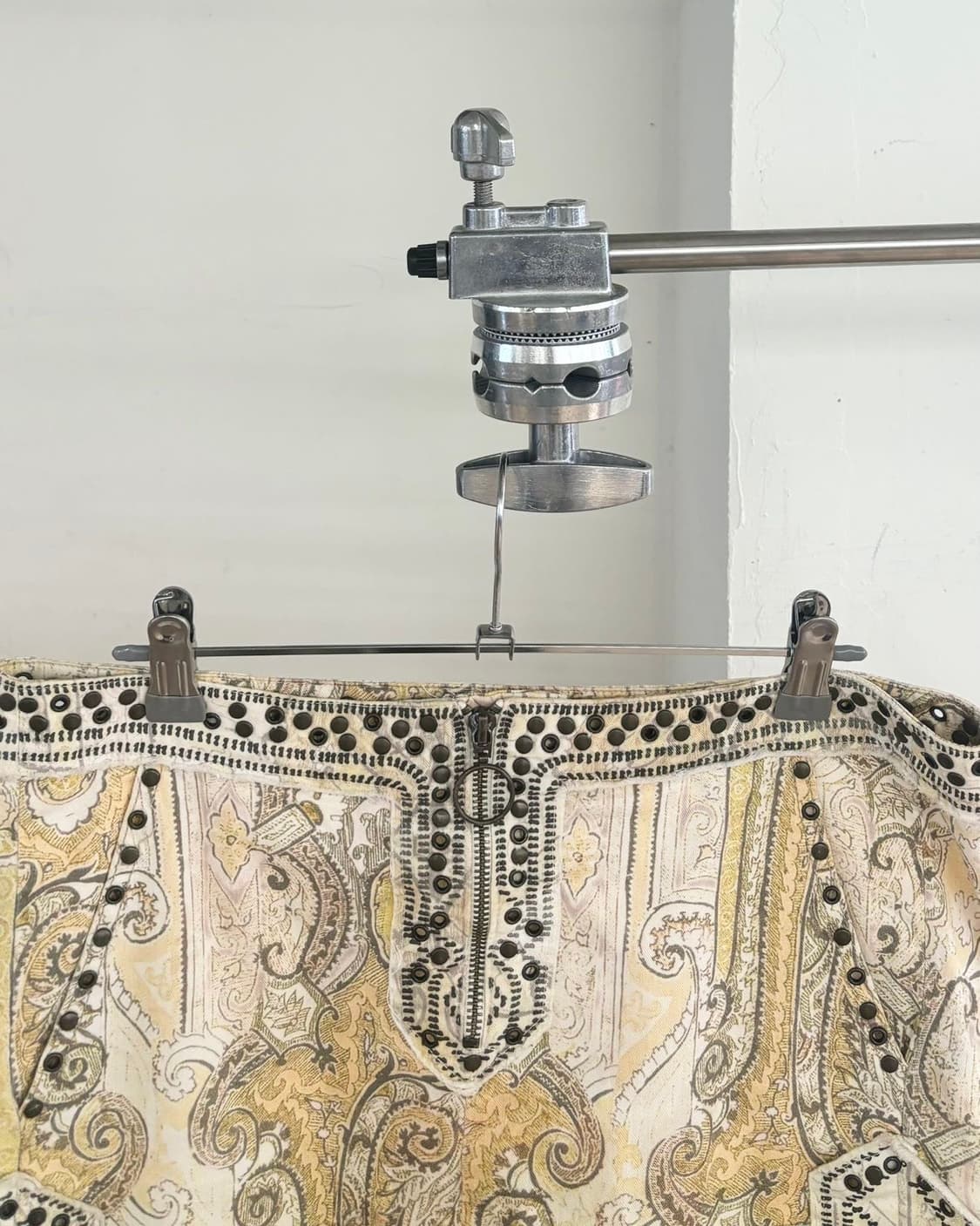 이자벨마랑 아이보리 패턴 미니스커트  상품이미지2