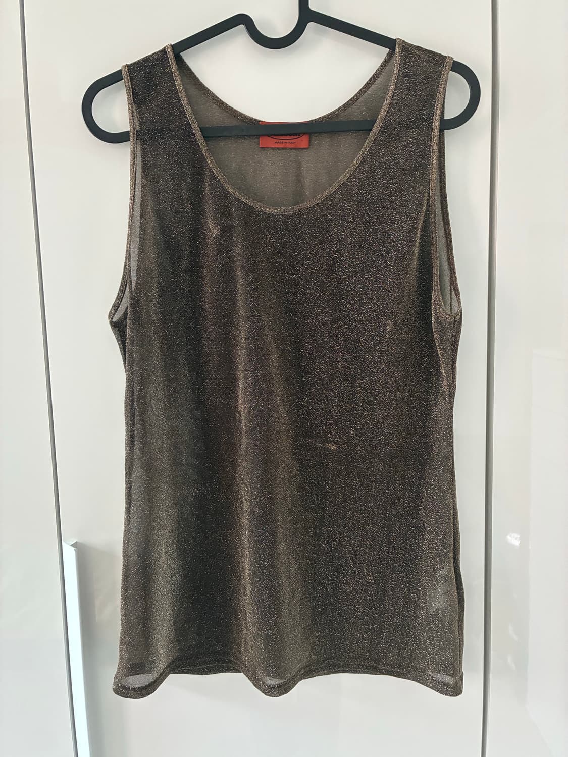 [MISSONI] 미쏘니 골드 민소매 탑  상품이미지1