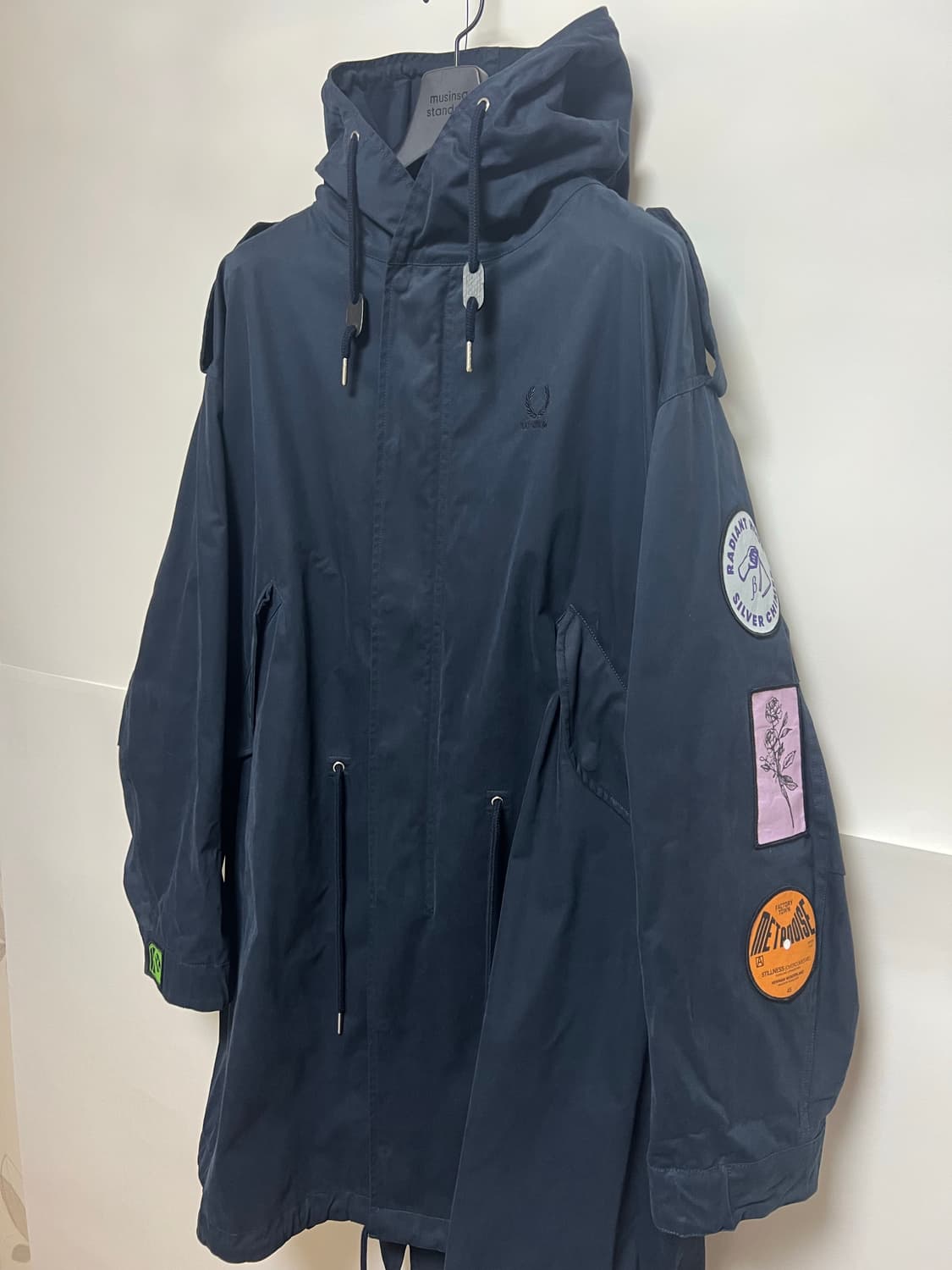 프레드페리 x 라프시몬스 패치드 파카 상품이미지5