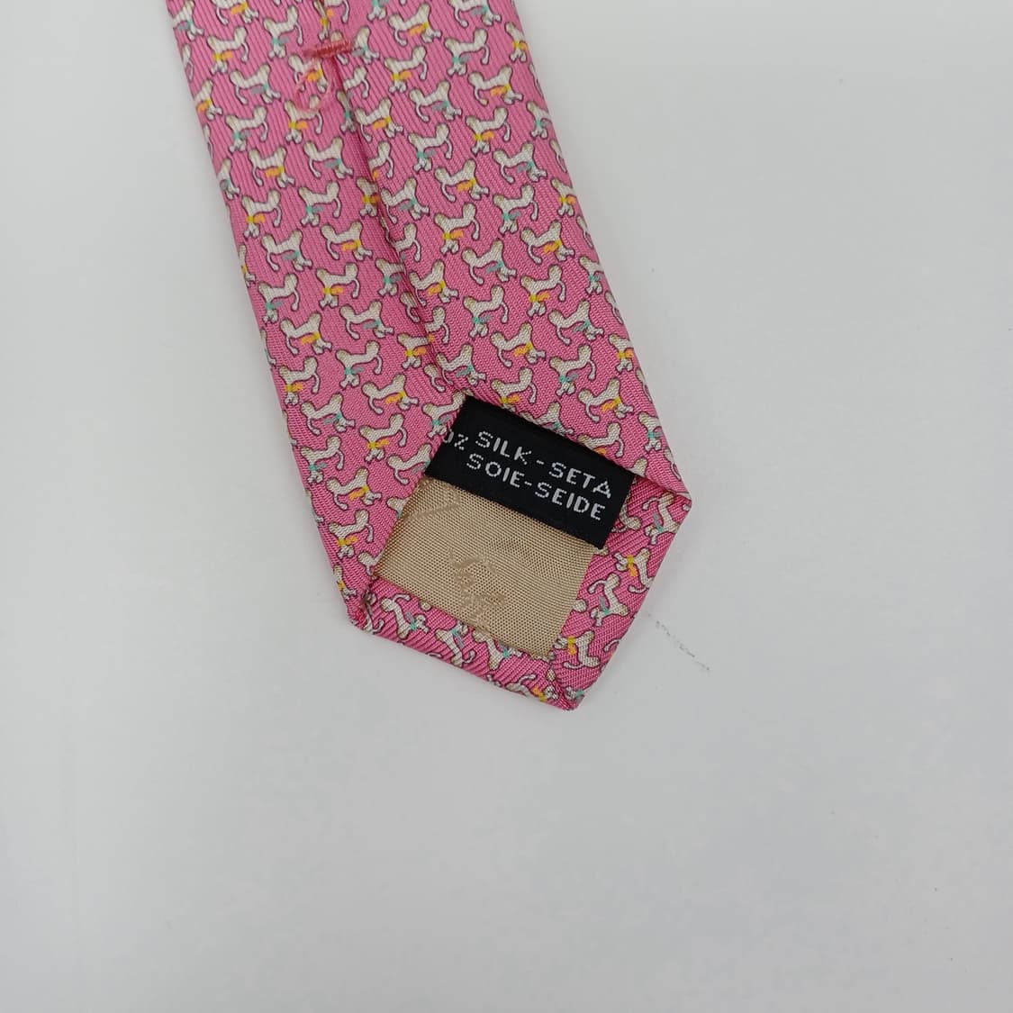 페라가모 실크 넥타이 [RBSCF11734-136-3] 상품이미지5