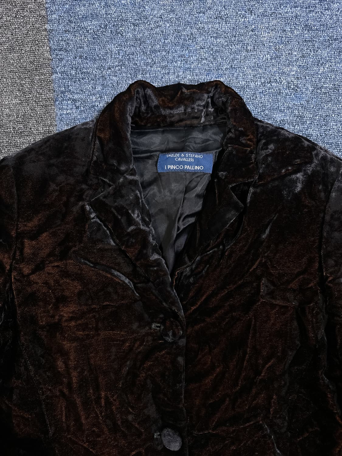I PINCO PALLINO 이탈리아 벨벳 블레이저  상품이미지3