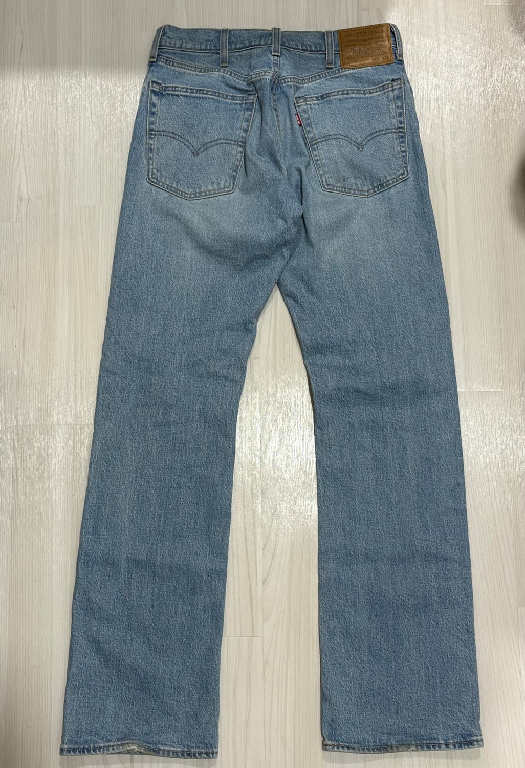 리바이스 517 프리미엄 부츠컷 플레어진 연청 데님 30x32 상품이미지2