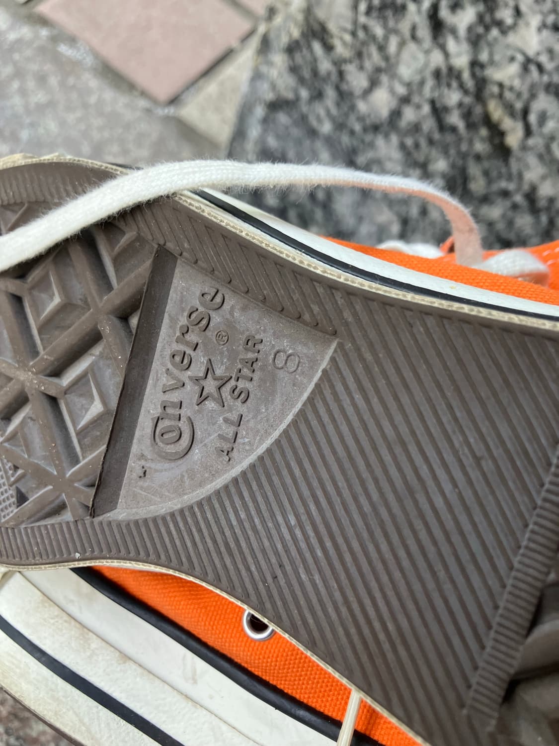 제이옥스 재팬컨버스 제이하이 오렌지 265 상품이미지5