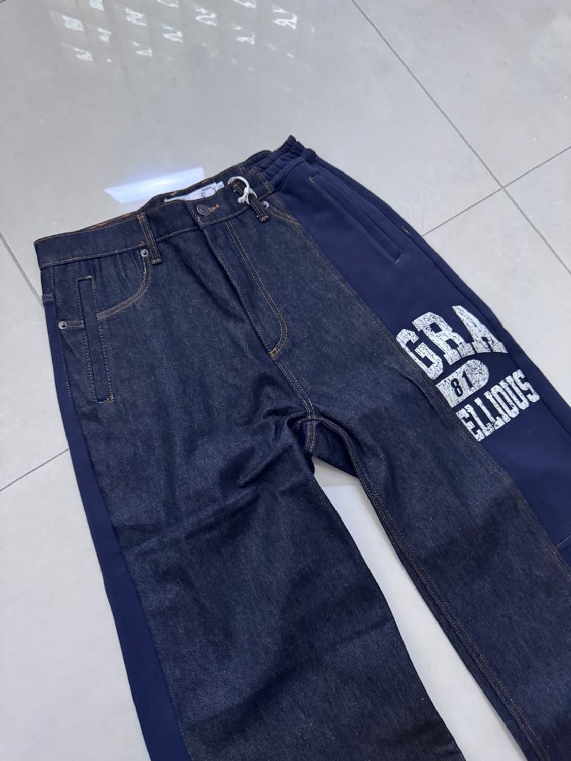 SWEAT DOCKING DENIM 땀 흡수 데님 팬츠 상품이미지3