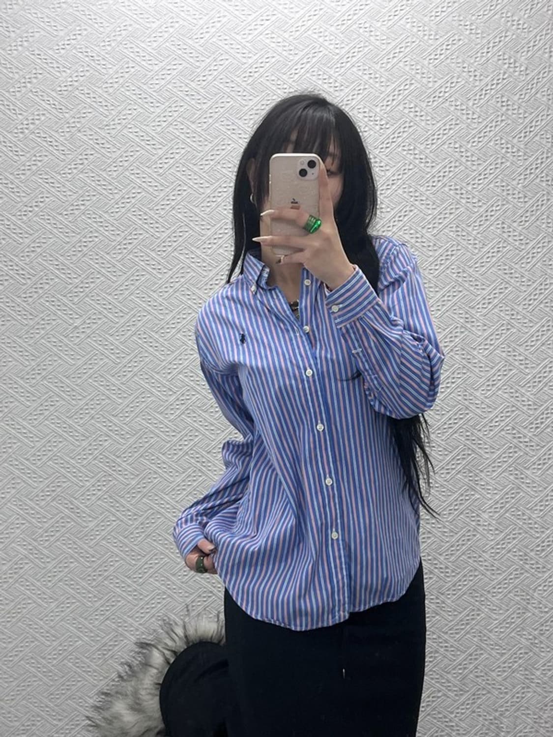 폴로 랄프로렌 컨트리 레트로 멀티 스트라이프 셔츠 L C08404 상품이미지2