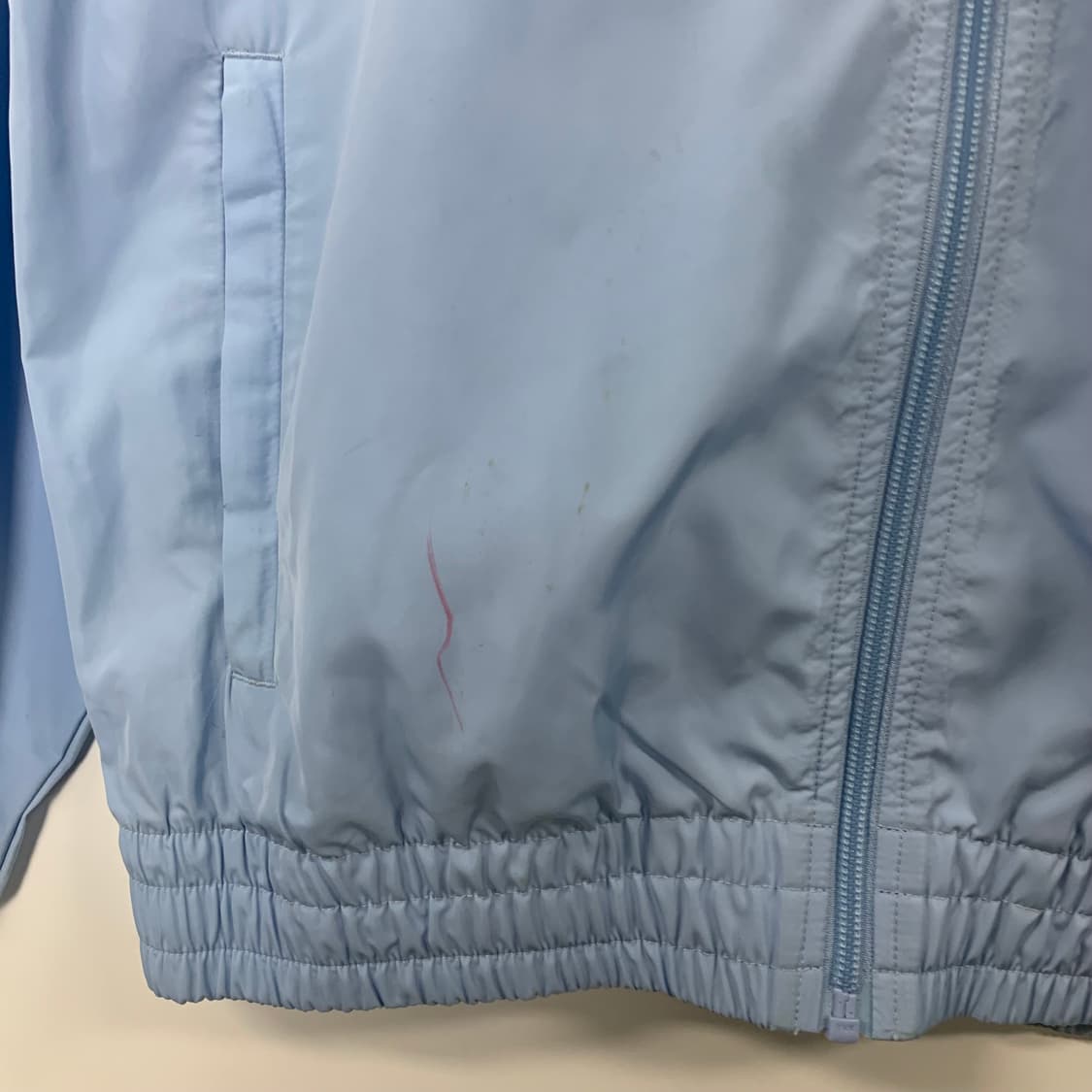 아디다스 파이어버드 스카이블루 윈드 바람막이 자켓 상품이미지8