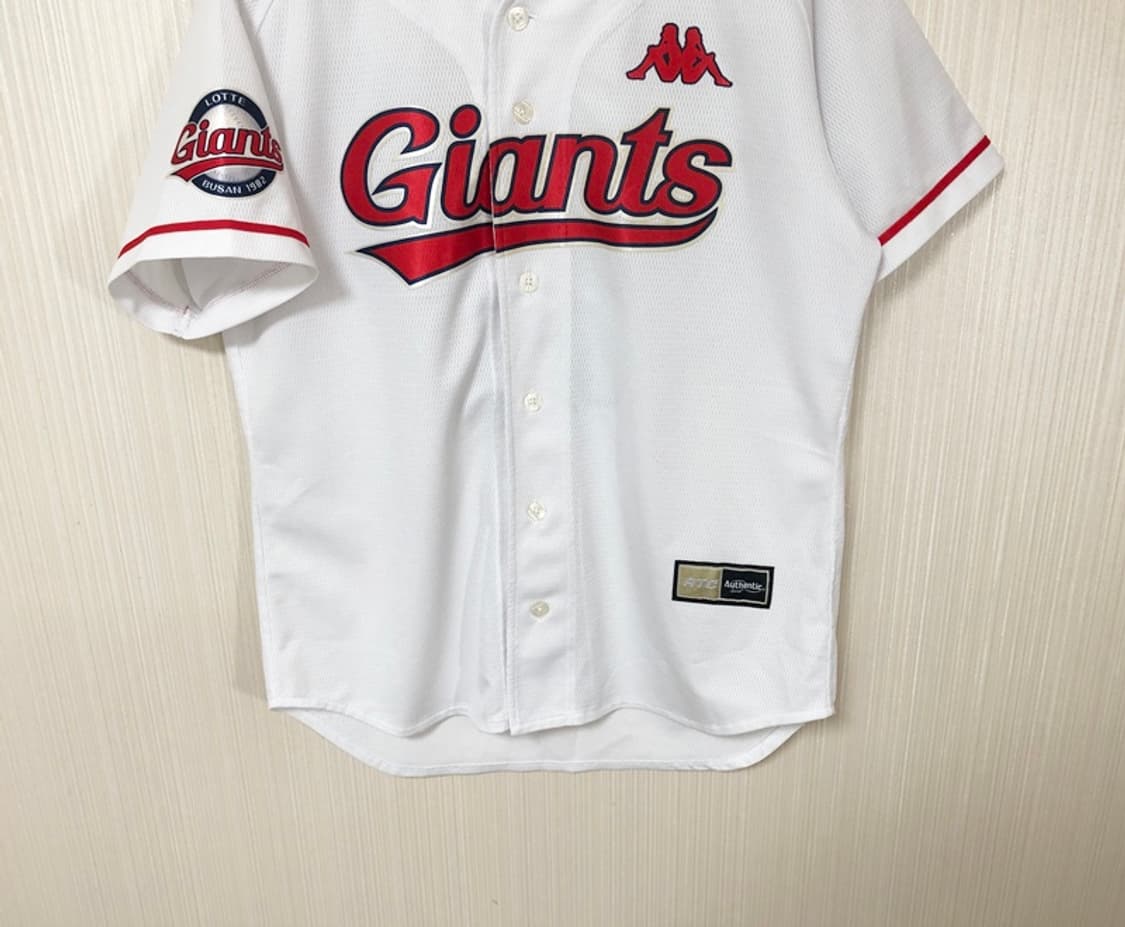 KBO 카파 롯데자이언츠 어센틱 홈유니폼/져지 L(100) #13 안치홍 상품이미지3