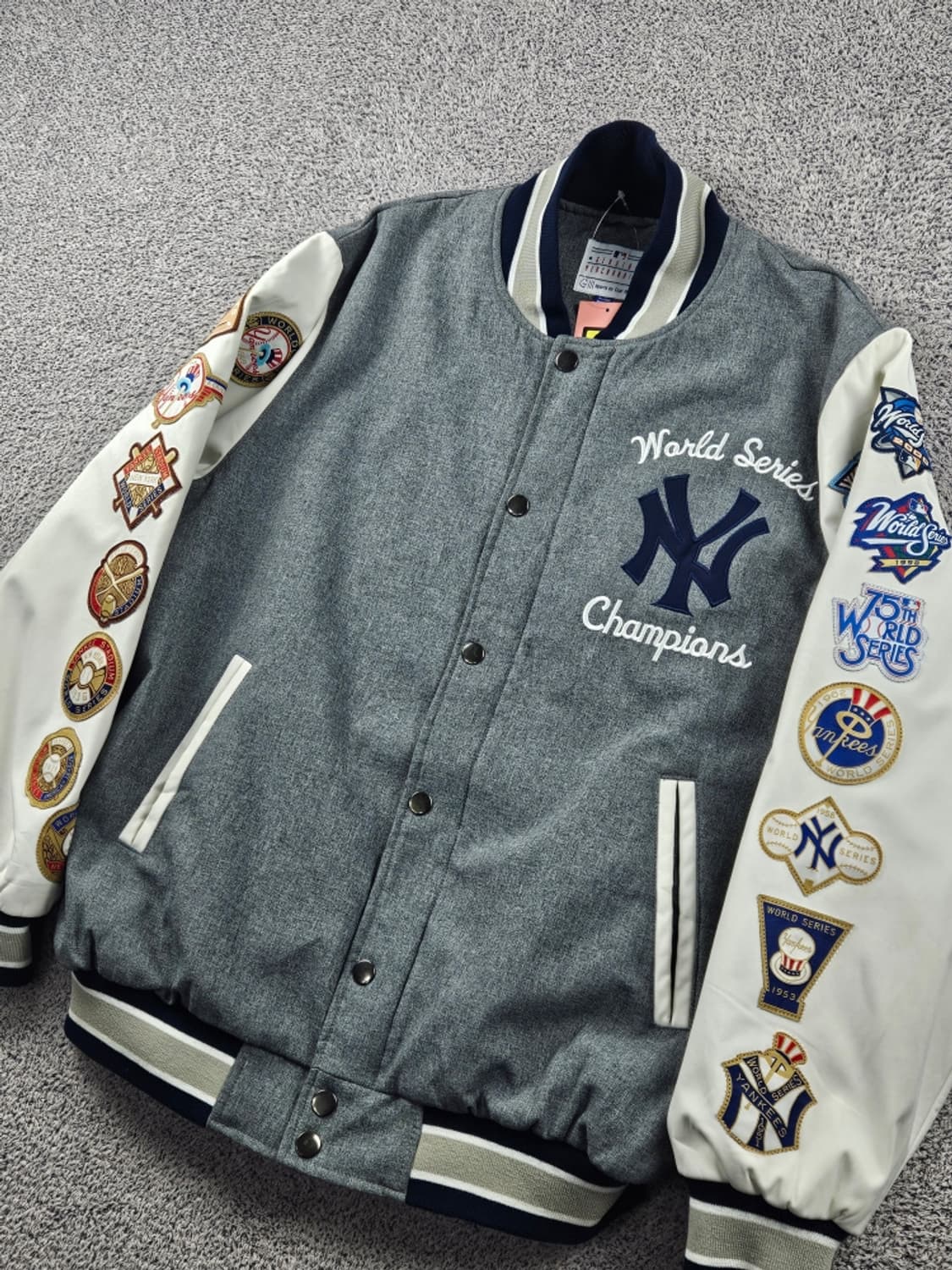G-III 뉴욕 양키스 월드 시리즈 챔피언 바시티 자켓(XL)/10812 상품이미지7