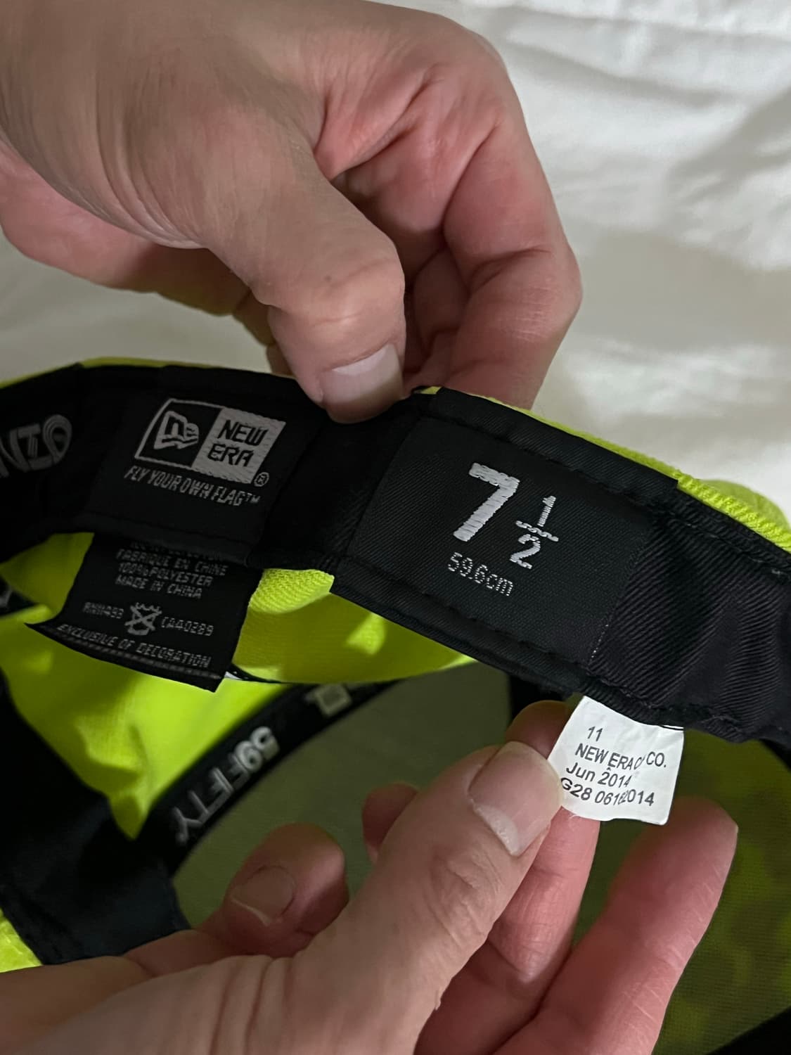 겐조 뉴에라 콜라보 스냅백 사이즈7 1/2  상품이미지9