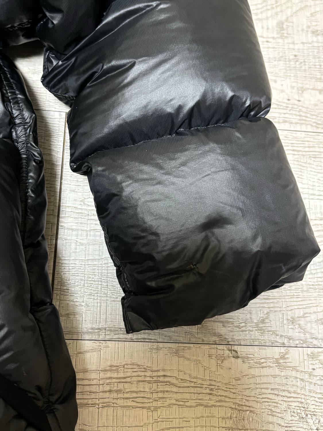 스투시 다운 파카 마이크로 립스탑 팬텀 블랙 S 상품이미지4