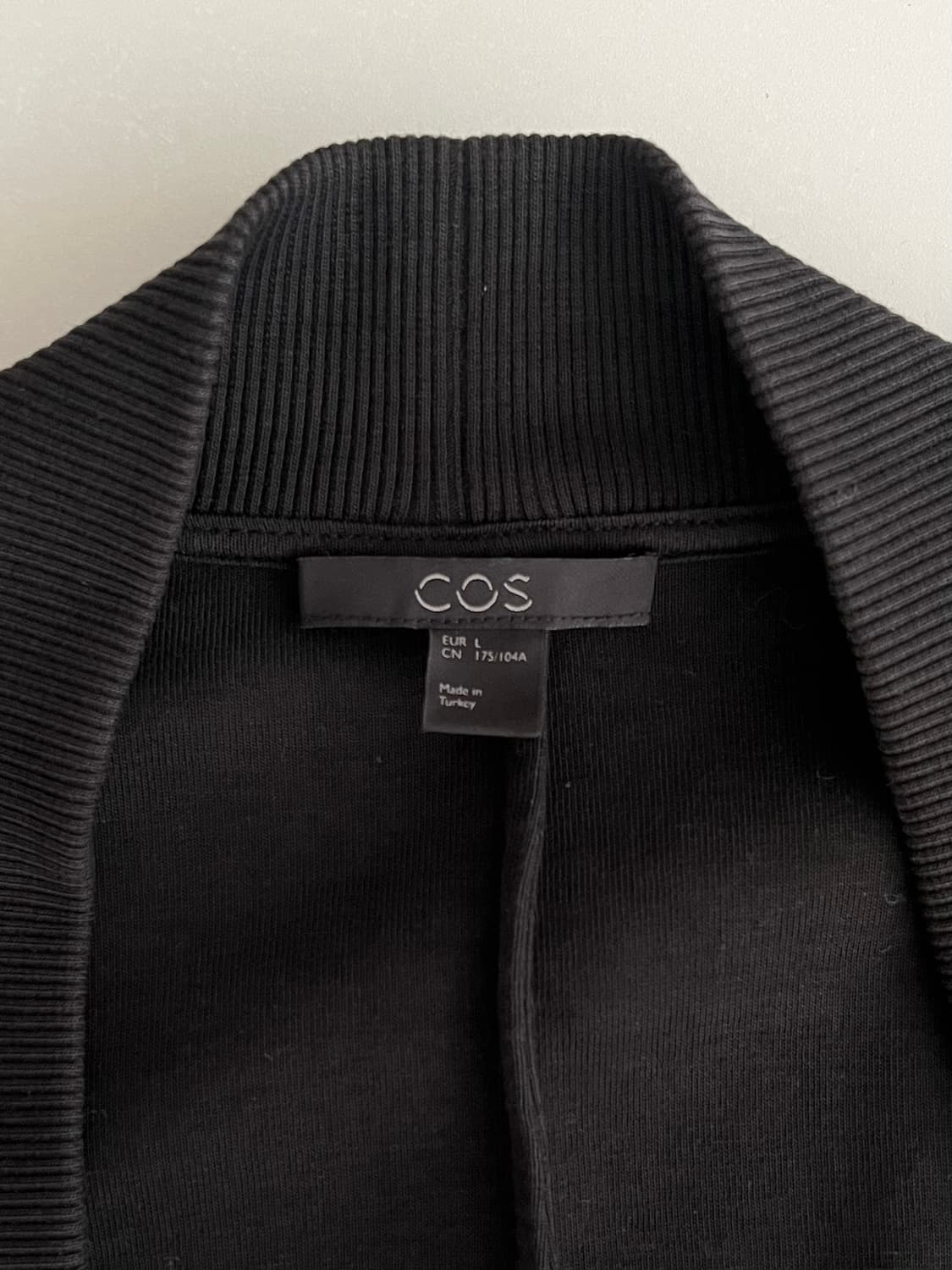 L) 코스 COS 여성 롱 가디건 블랙 상품이미지5