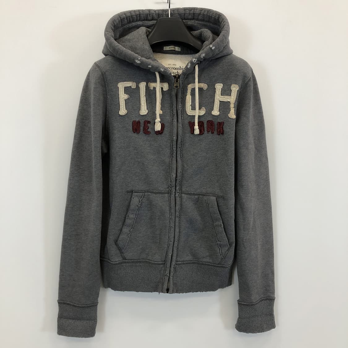 아베크롬비 Y2K 후드집업 M 그레이 상품이미지1
