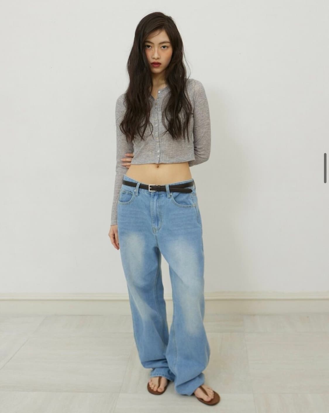 미치코런던 시어 크로셰 가디건 / 크롭 가디건 상품이미지3