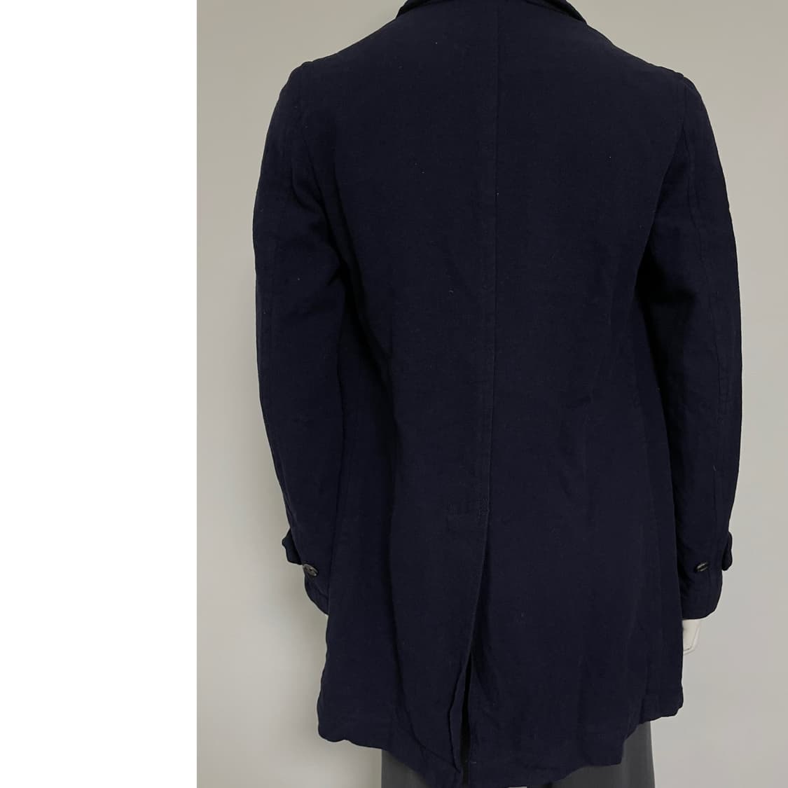 boiled wool single coat, AD2019 상품이미지3