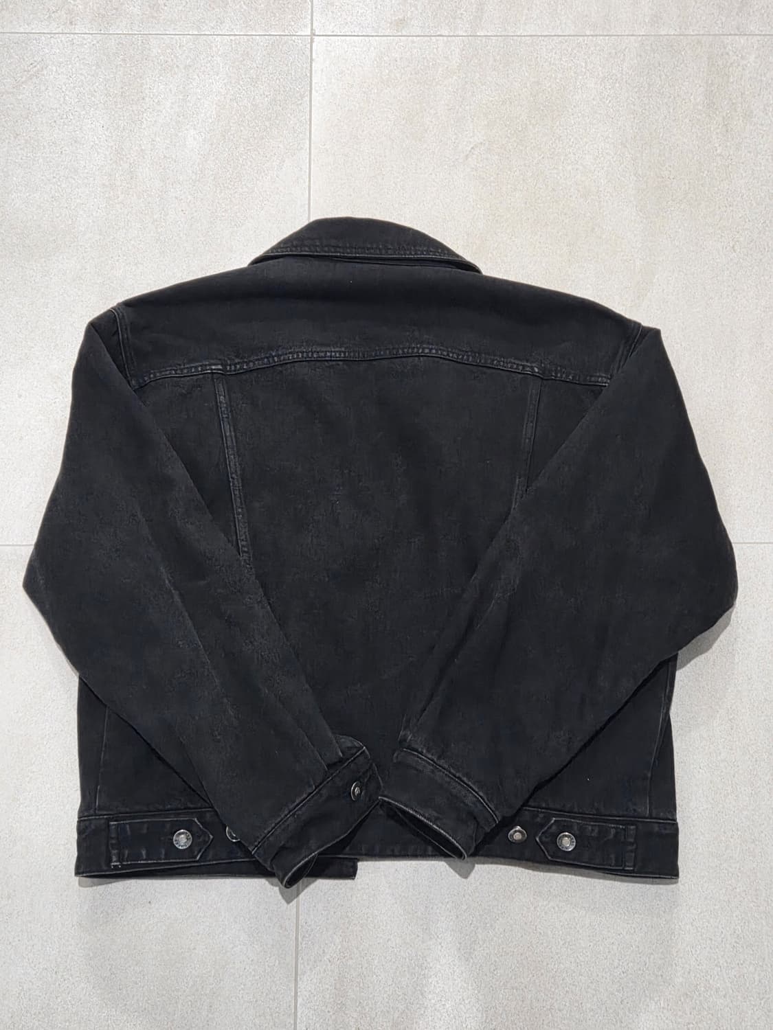 Guess 90s 게스 흑청 데님자켓 상품이미지2