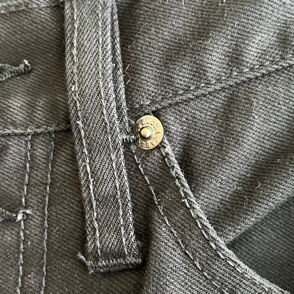 Cabane De Zucca Button Black Denim (L) 상품이미지3