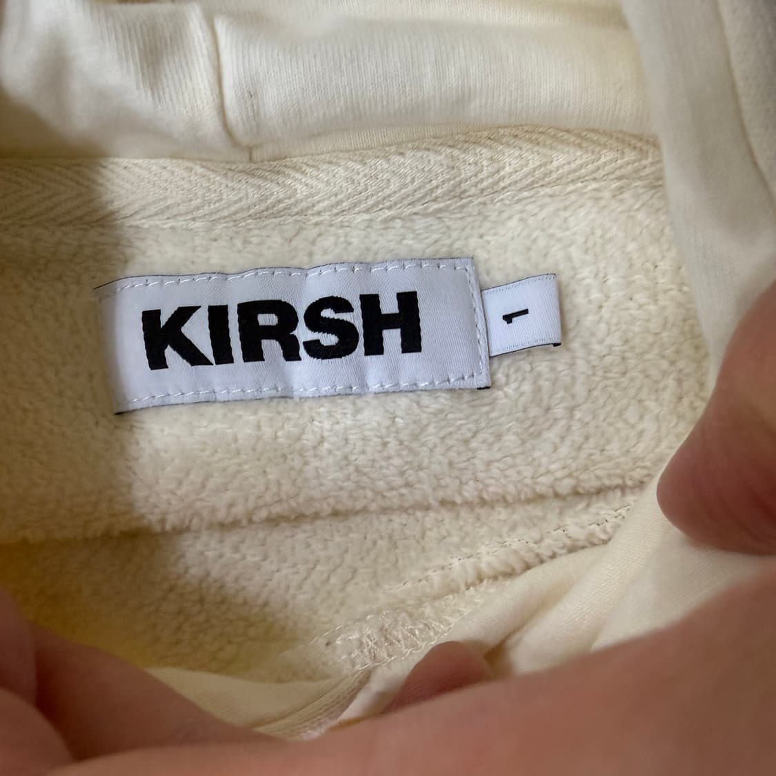 1 키르시 아치 로고 후드티 0406T 상품이미지3