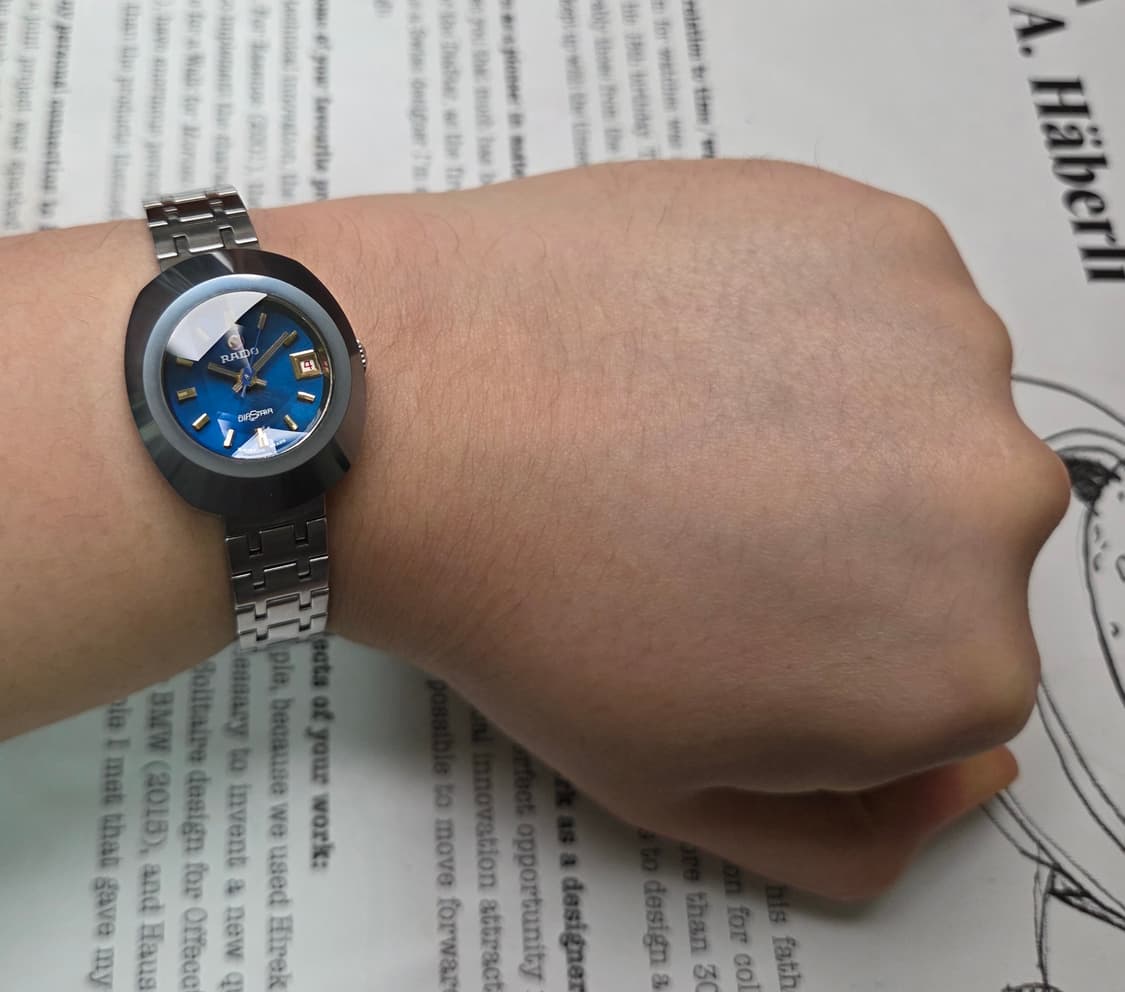 레어] 빈티지 라도 다이아스타3 통세라믹 베젤 여성용 브레이슬릿 ver. 상품이미지9