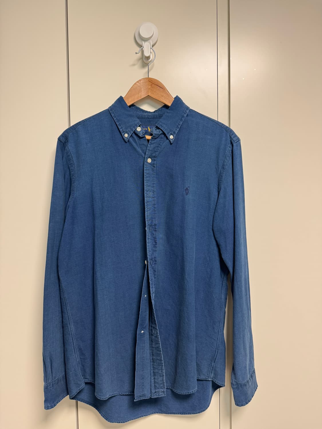 폴로 랄프로렌 인디고 옥스포드 셔츠 M 상품이미지1