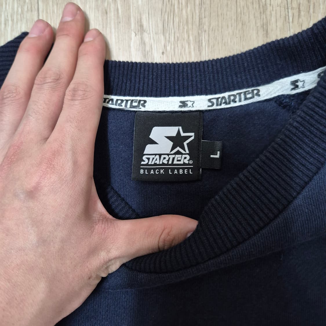 스타터 빅로고 사이드라인 맨투맨 상품이미지4