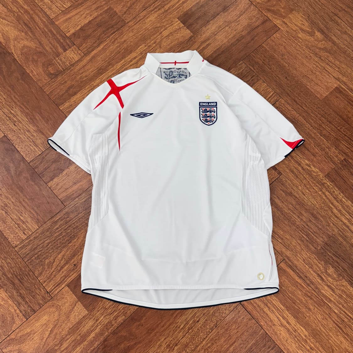 XL 엄브로 잉글랜드 축구대표팀 05-07 유니폼  상품이미지1