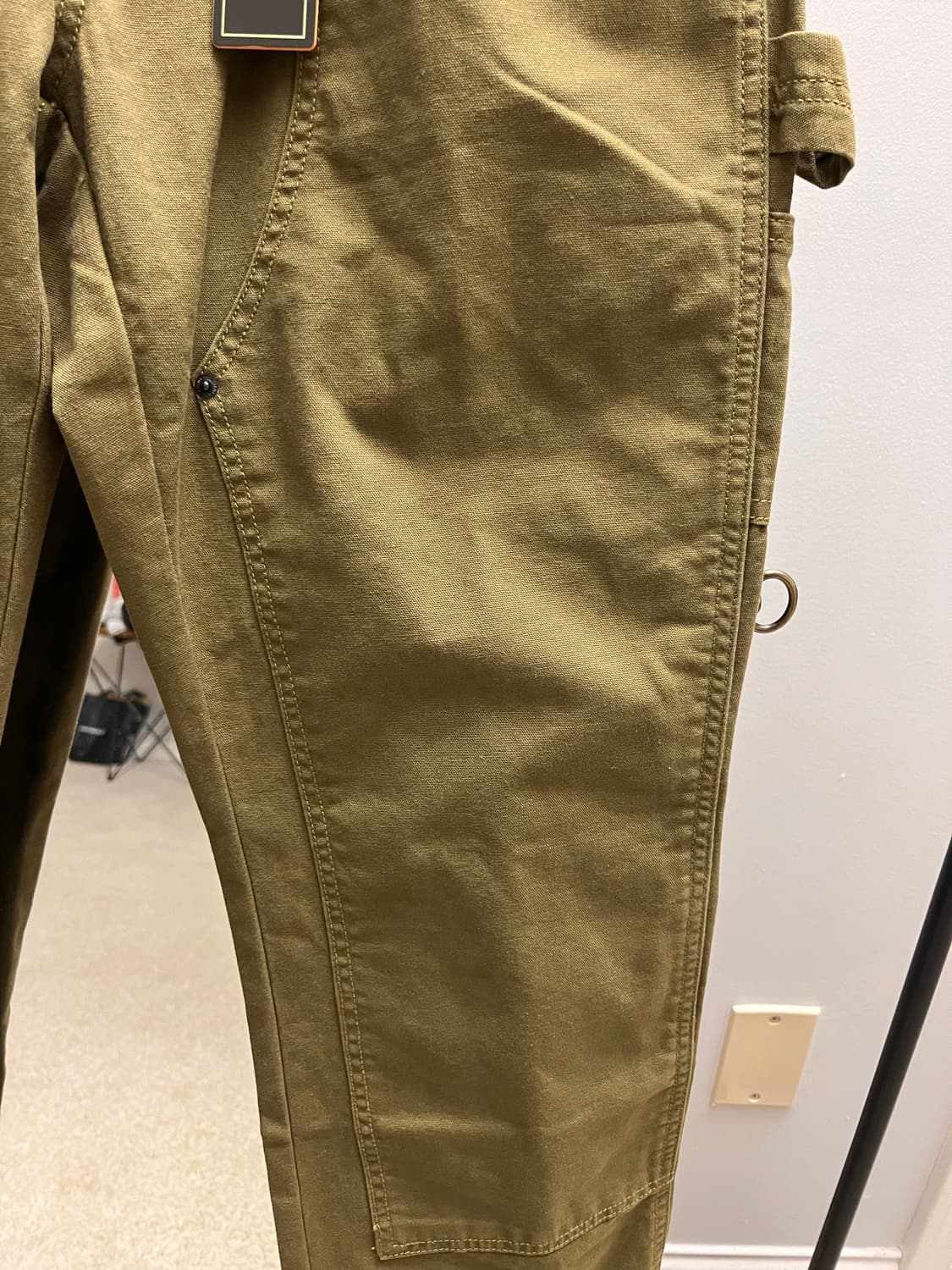 [새상품/32*30] 본더치(Von Dutch) 모스 그린 더블니 상품이미지4