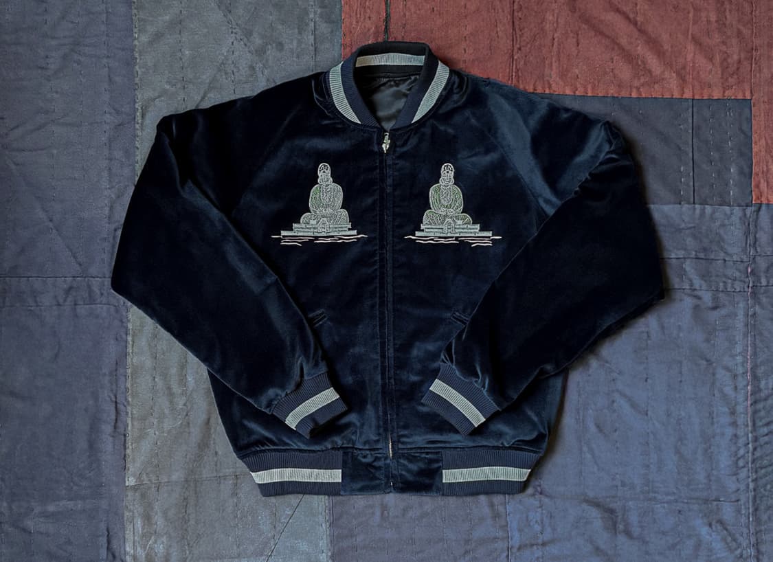 버드노트 코리아 벨벳 수베니어 자켓 40size 상품이미지1