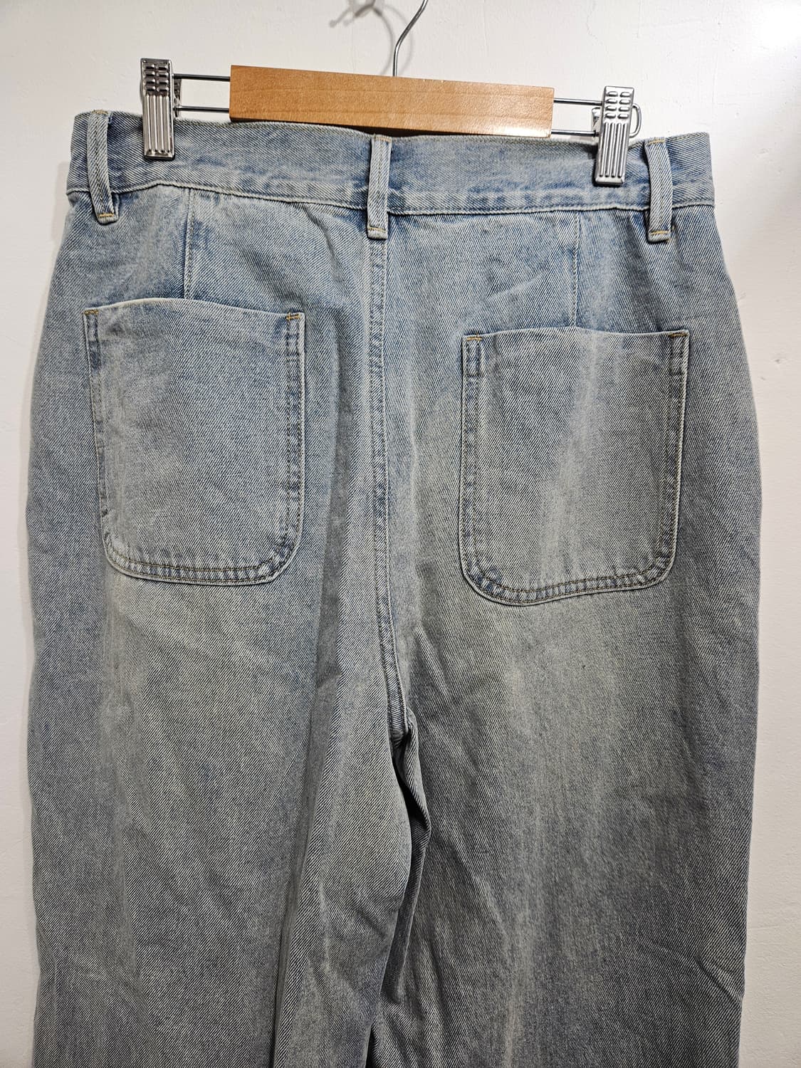 에잇세컨즈(8seconds) 연청 데님 와이드 M 상품이미지6