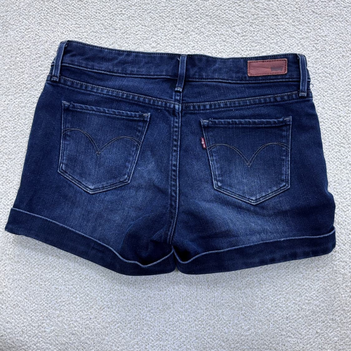 W27 리바이스 여성 데님 핫 팬츠 0406E 상품이미지2