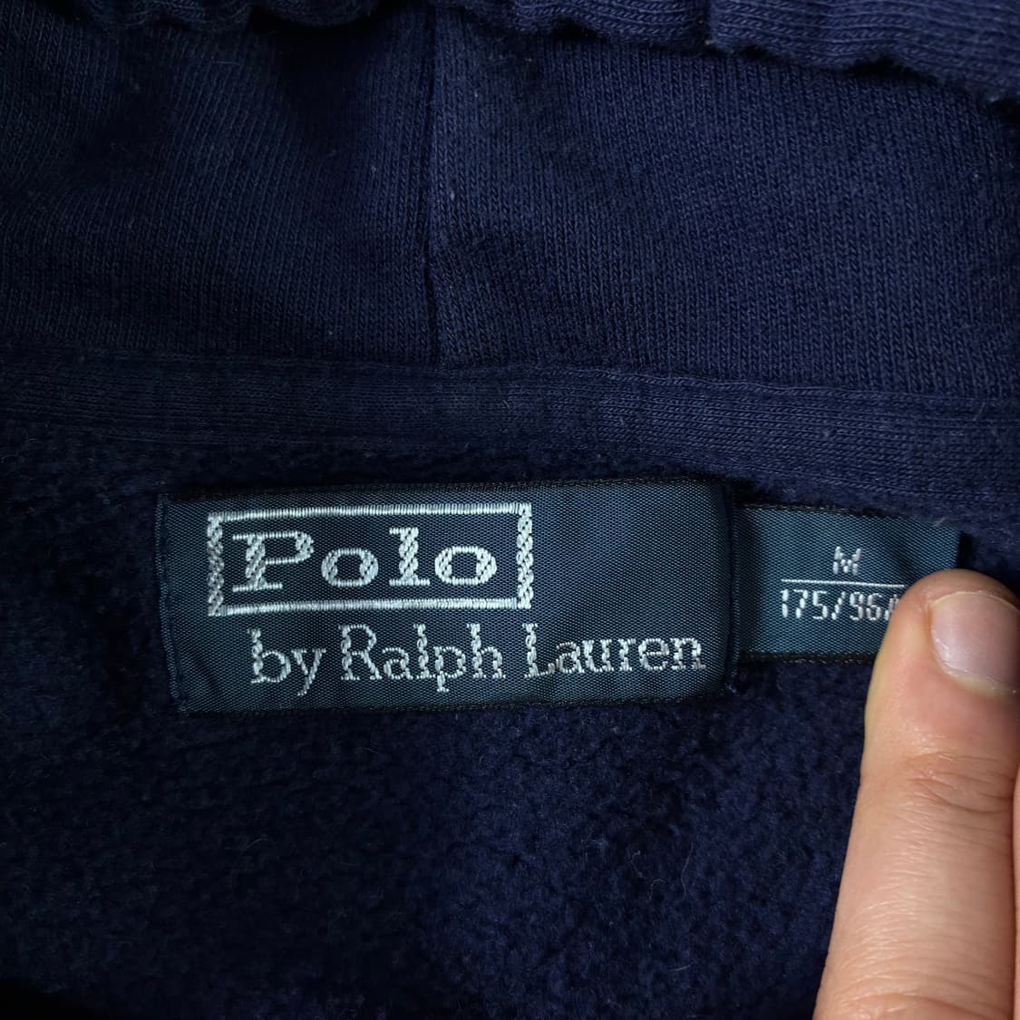 Polo  폴로 랄프로렌 자수 네이비 빅포니 후드티  상품이미지4