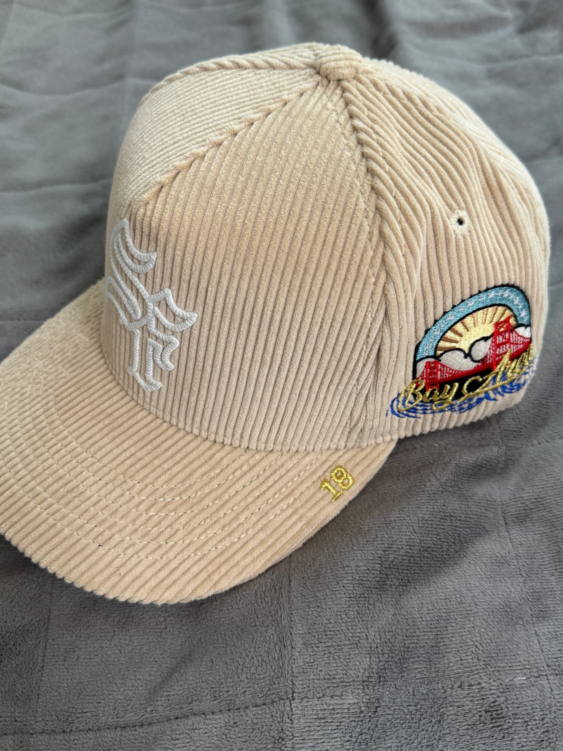 Dvniel Luu 디자이너 스냅백 베이지(새상품) 상품이미지5