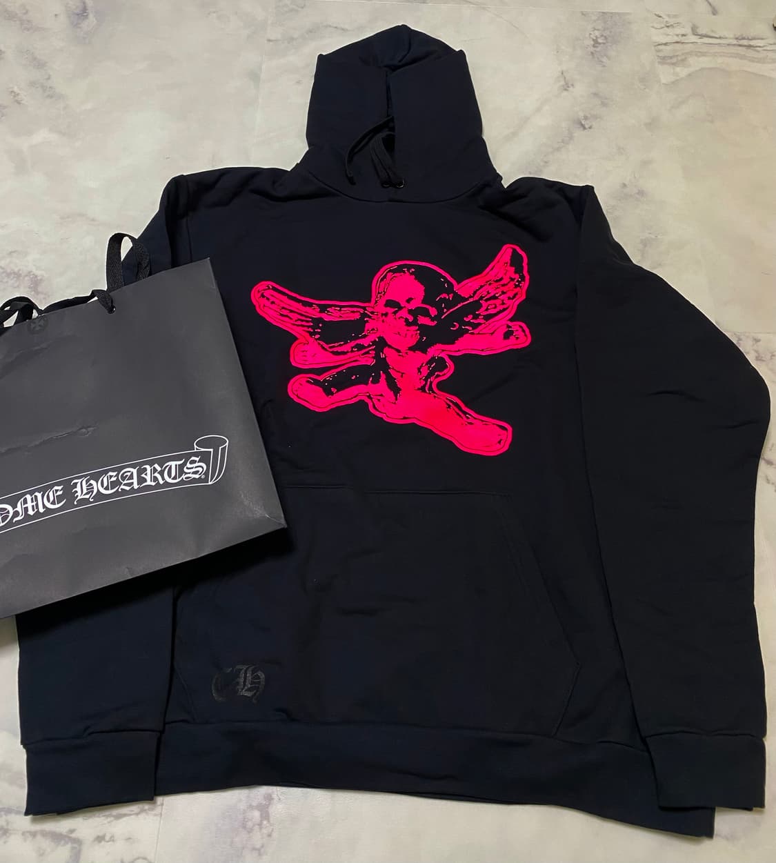 (새제품/XL) 크롬하츠 포티 후드티 신상품(블랙+핑크) 상품이미지1