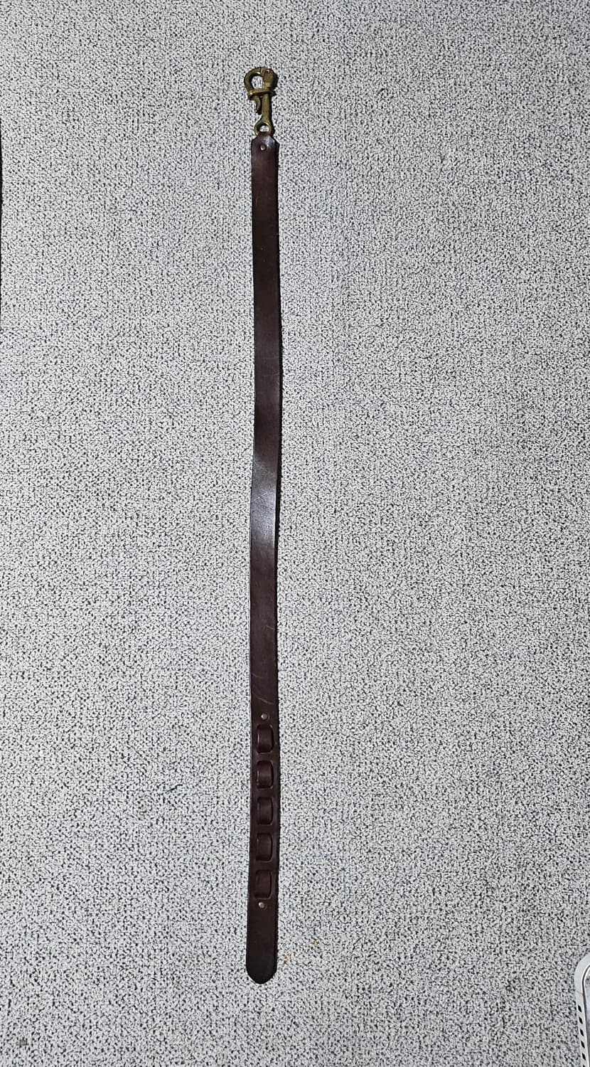 가죽 퀵릴리즈 벨트 브라운  상품이미지7