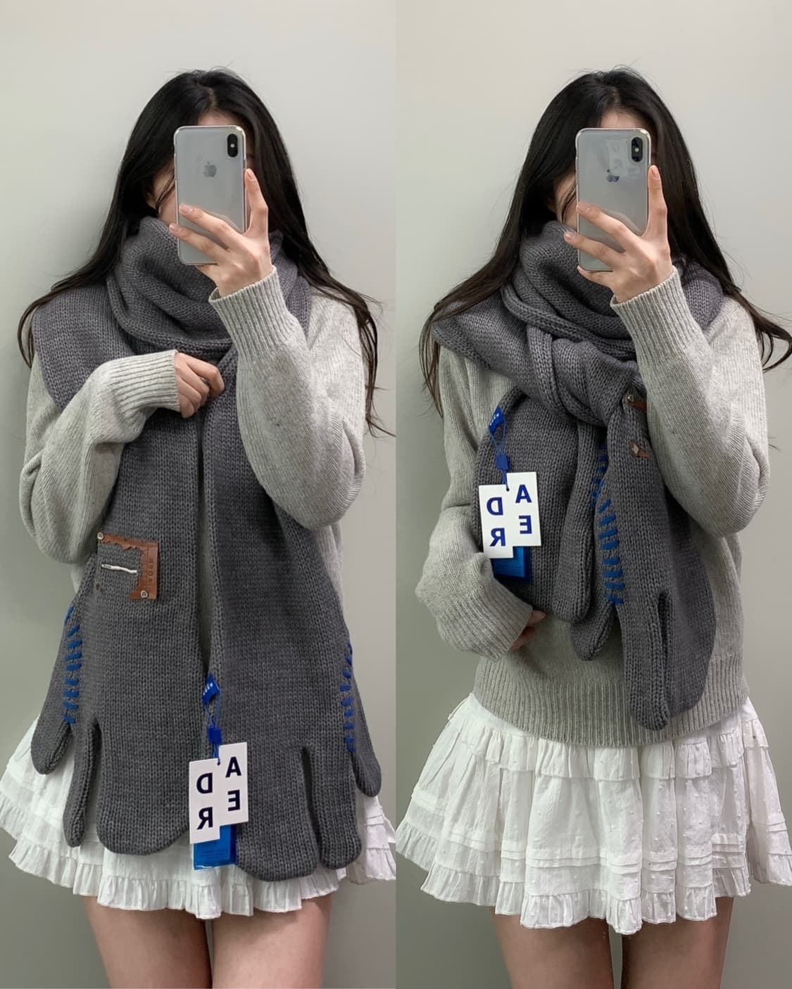 아더에러 핑거 머플러 상품이미지1