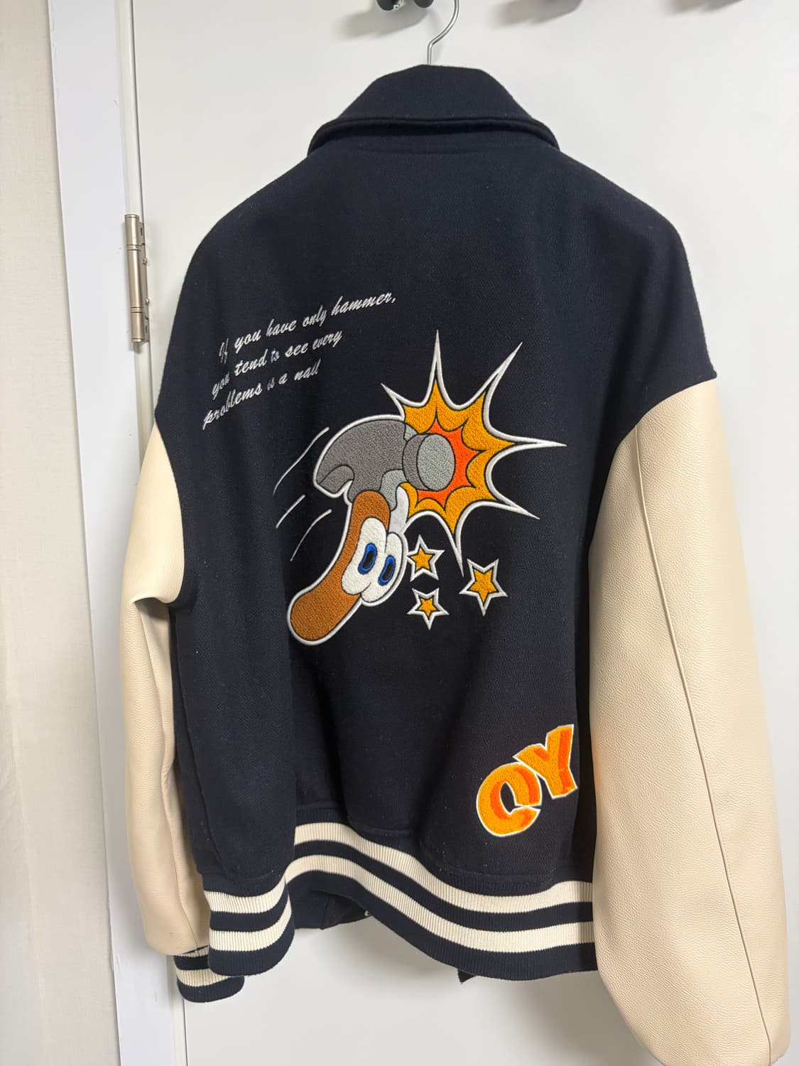 OY 오와이 해머 보이 바시티 자켓 상품이미지3