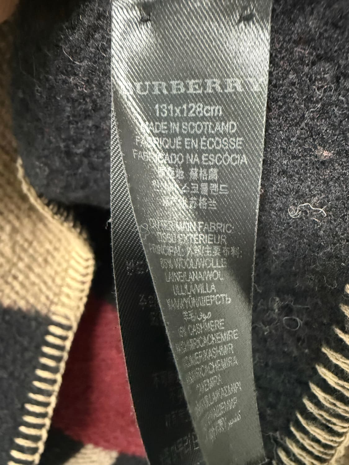 버버리 판초 케이프  상품이미지4