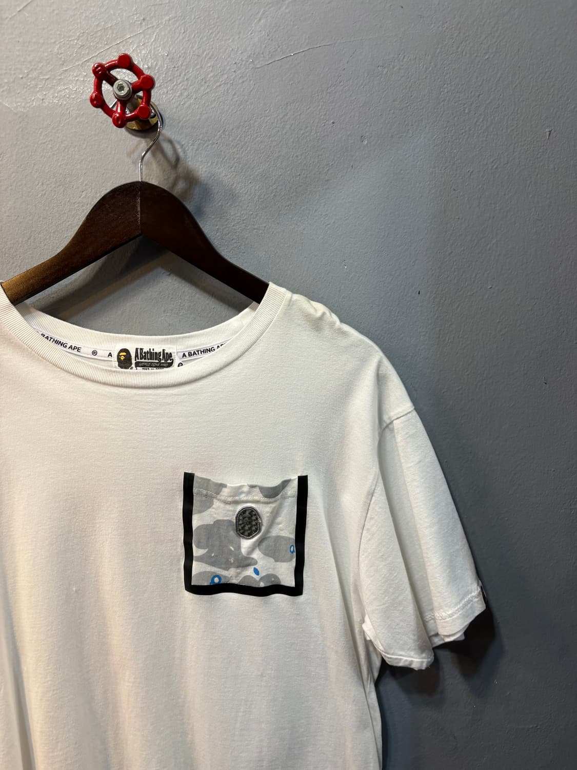 베이프 카모 포켓 반팔 티셔츠 상품이미지5