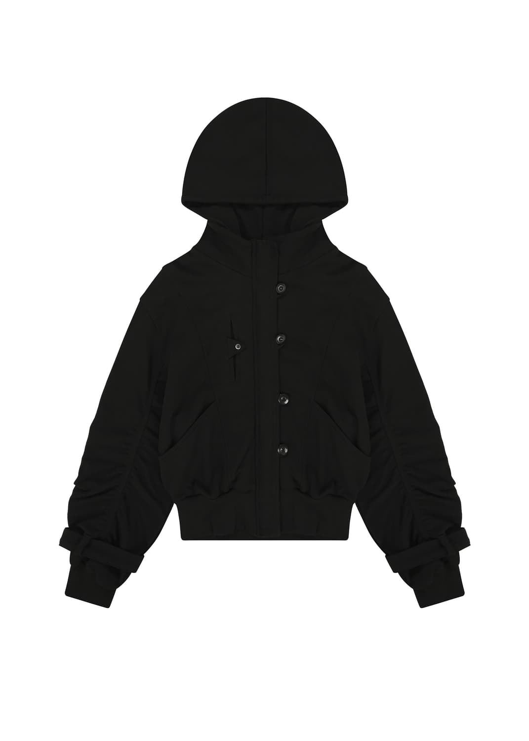 보헤미안서울 HOOD DETACHABLE JERSEY ZIP UP 상품이미지4