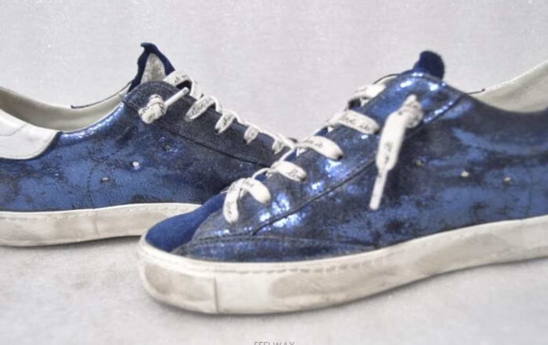 필립모델/여성크랙빈티지스니커즈(사이즈230)정품 상품이미지5