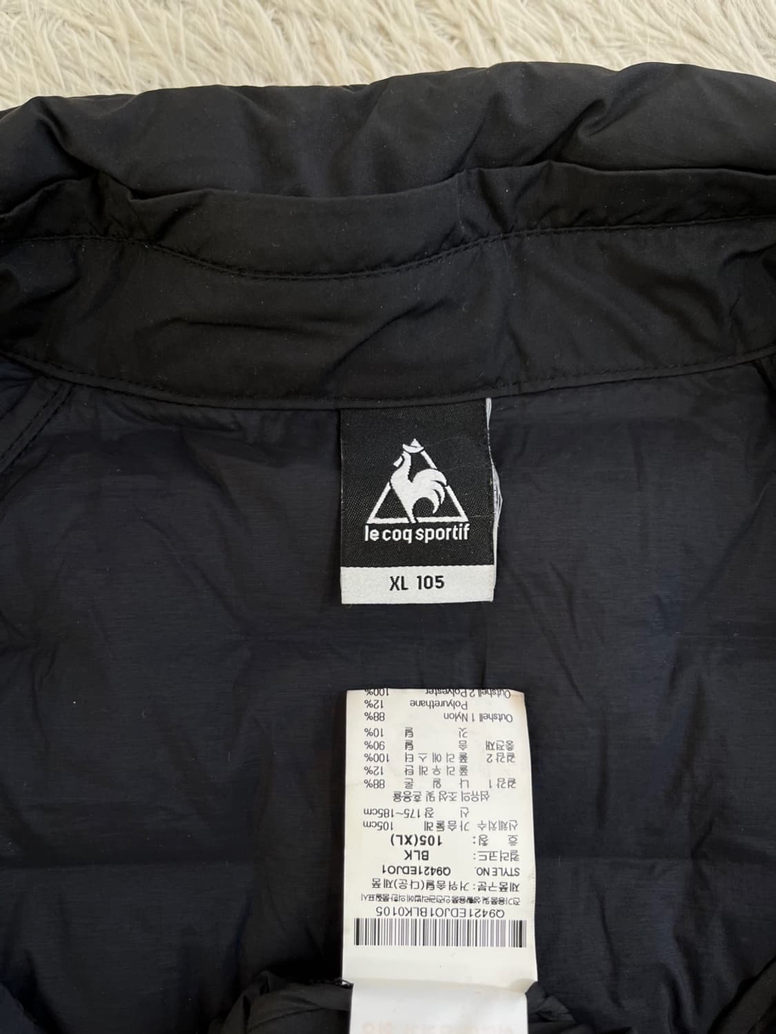 르꼬끄 스포르티브 경량 구스다운 패딩/#50 상품이미지5