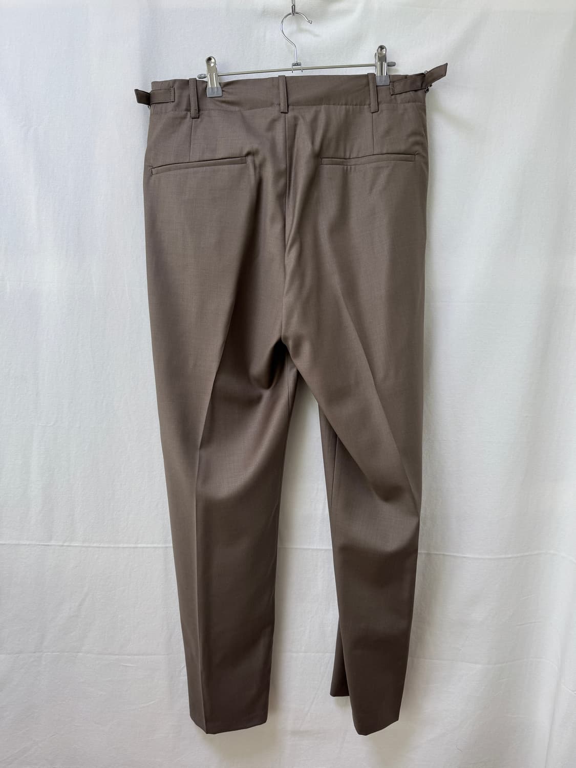 YOUTH 유스 와이드 슬랙스 브라운 팬츠 L 상품이미지2