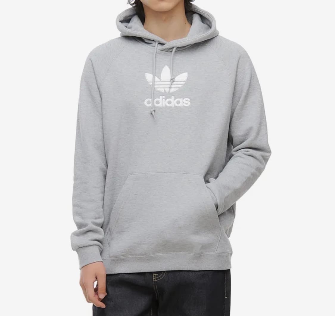 [실측XL]아디다스 아디컬러 후드/그레이/약기모 상품이미지2