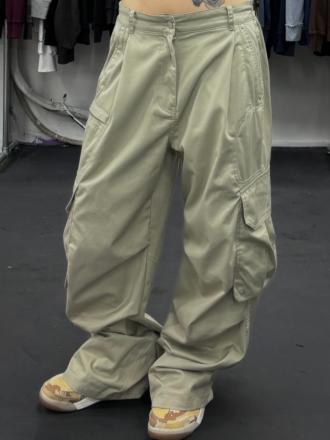 VTG 베이지 카고팬츠 상품이미지1