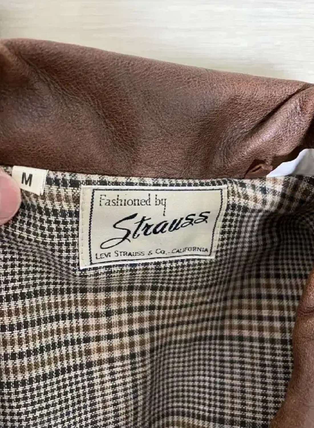 LVC1940 RYE 가죽 자켓 M사이즈 상품이미지3