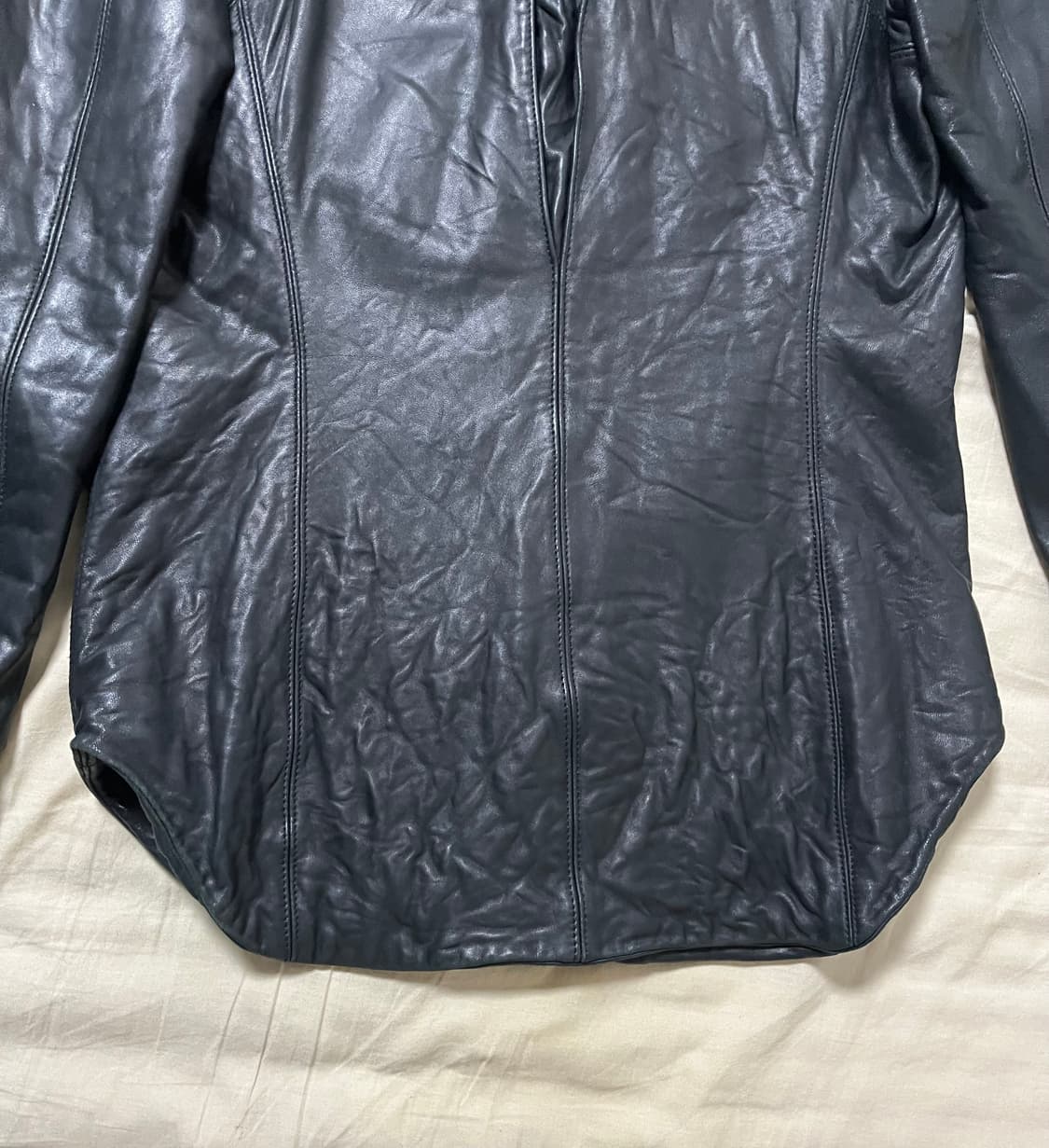 이세이미야케 레더자켓  상품이미지6