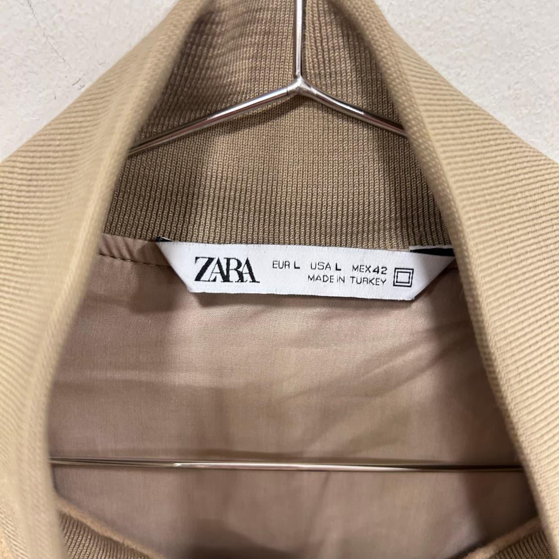 자라 부클 울 양모 하이넥 미니멀 자켓 상품이미지3