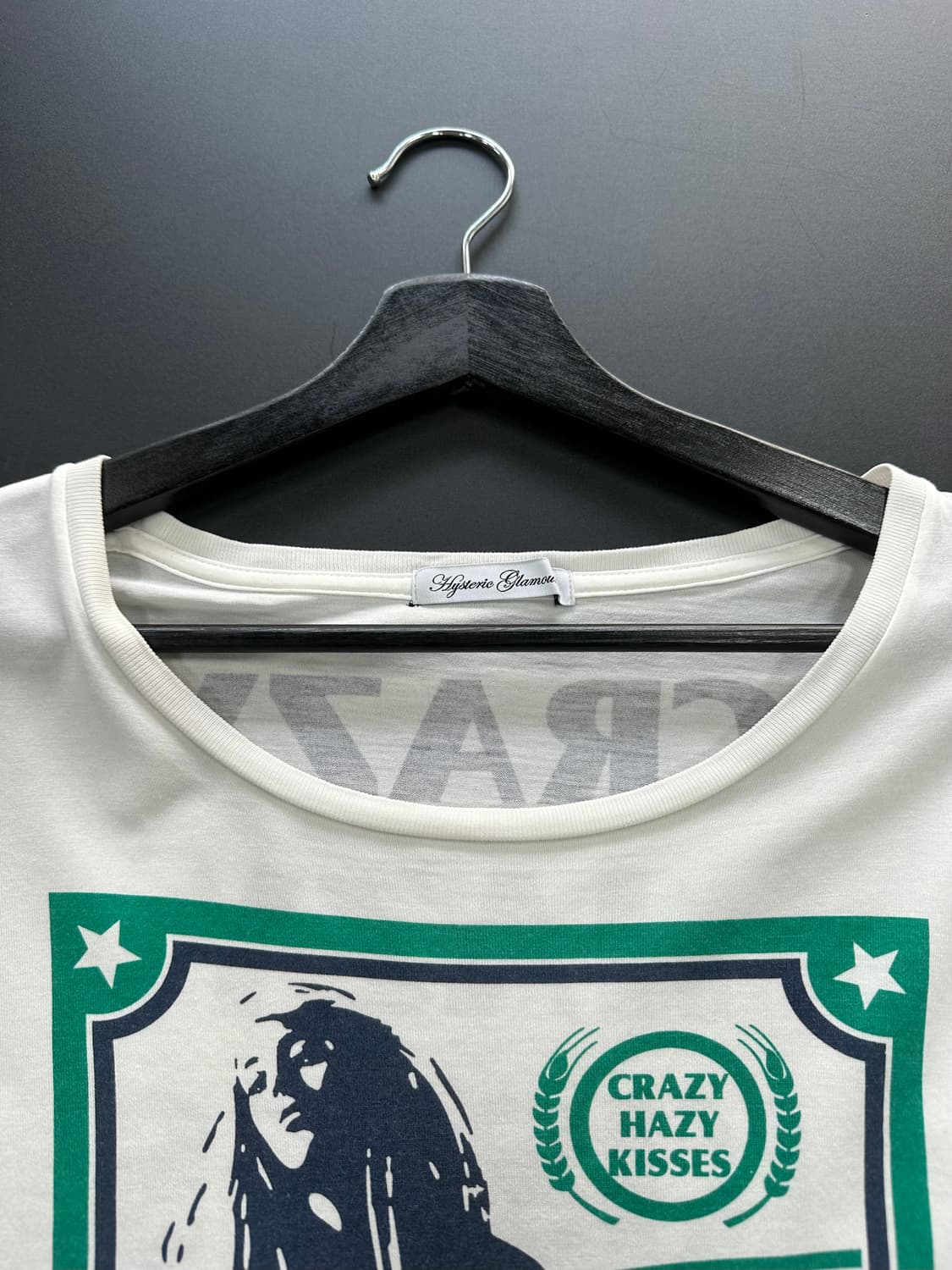 히스테릭글래머 히스걸Crazy hazy kisses 프린팅 롱슬리브 상품이미지8