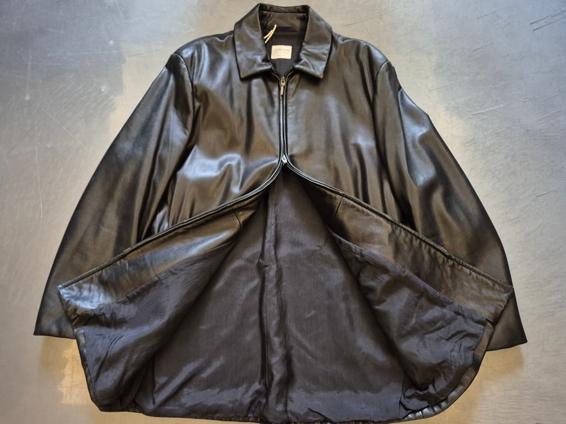 00s Armani collezioni 양가죽 자켓 상품이미지3