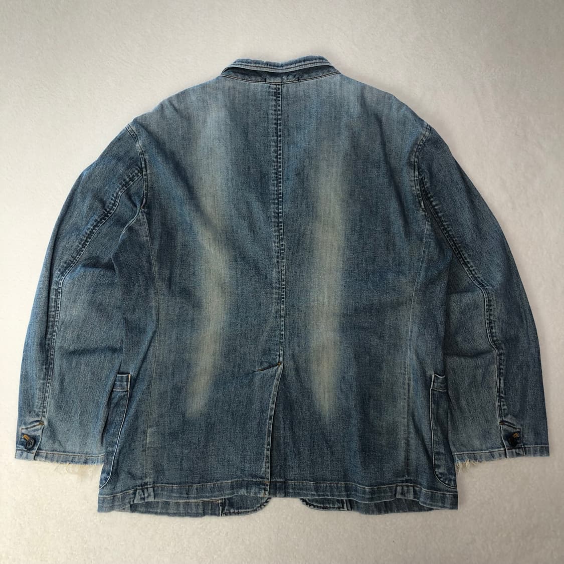 토네이도 마트 빈티지 페이딩 커버올 데님 자켓  상품이미지2